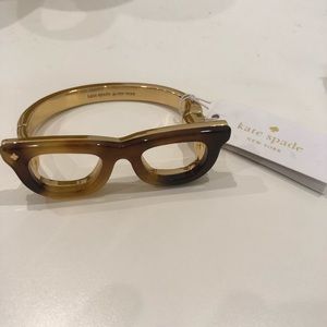 Kate Spade | Rare Tortoise Goreski Glasses Bangle